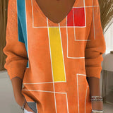 Fabia– Pullover con scollo a V