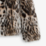 GIACCA IN FINTA PELLICCIA LEOPARDO