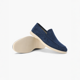 Mocassini in suede