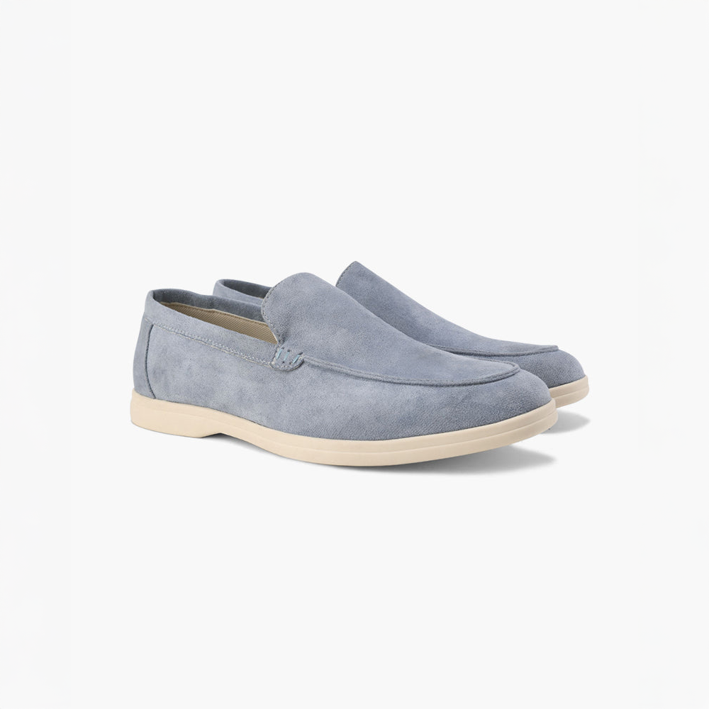 Mocassini in suede