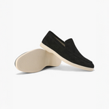 Mocassini in suede