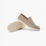 Mocassini in suede