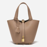 Glaiza | Borsa a Secchiello Gold-Lock Elegante