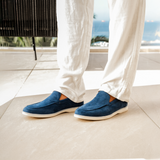 Mocassini in suede