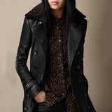 Victoria - Cappotto in Pelle Lussuoso