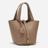 Glaiza | Borsa a Secchiello Gold-Lock Elegante