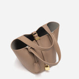 Glaiza | Borsa a Secchiello Gold-Lock Elegante