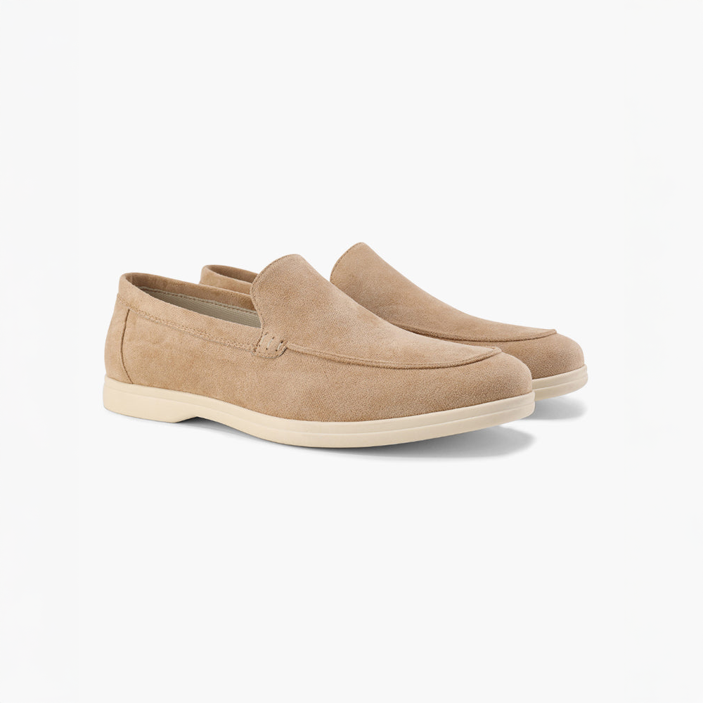 Mocassini in suede