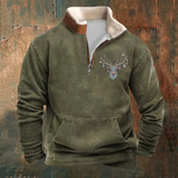 PIERRE - MAGLIONE A QUARTO ZIP