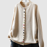 Clarisse™ | Cardigan con bottoni colorati