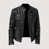 Marc - Giacca In Pelle Da Uomo Elegante E Versatile Qualità
