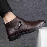 Jackson - Robusti Eleganti e Comodi Stivaletti in Pelle