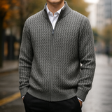 Belmont –  Pullover con zip in merino