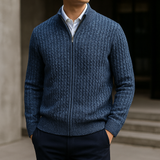 Belmont –  Pullover con zip in merino
