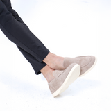 Mocassini in suede