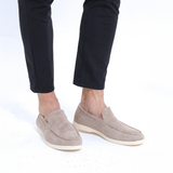 Mocassini in suede