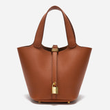 Glaiza | Borsa a Secchiello Gold-Lock Elegante