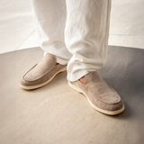 Mocassini in suede