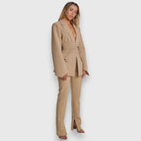 Jarela – Blazer con cintura