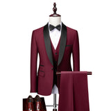 Set di abbigliamento da uomo slim fit a 3 pezzi