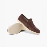 Mocassini in suede