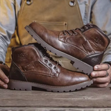 Aaron - Stivali In Pelle Vintage Per Uno Stile Senza Tempo