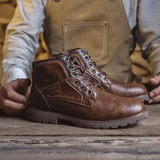 Aaron - Stivali In Pelle Vintage Per Uno Stile Senza Tempo