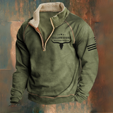 Buffalo | Maglione in pile informale con fodera termica