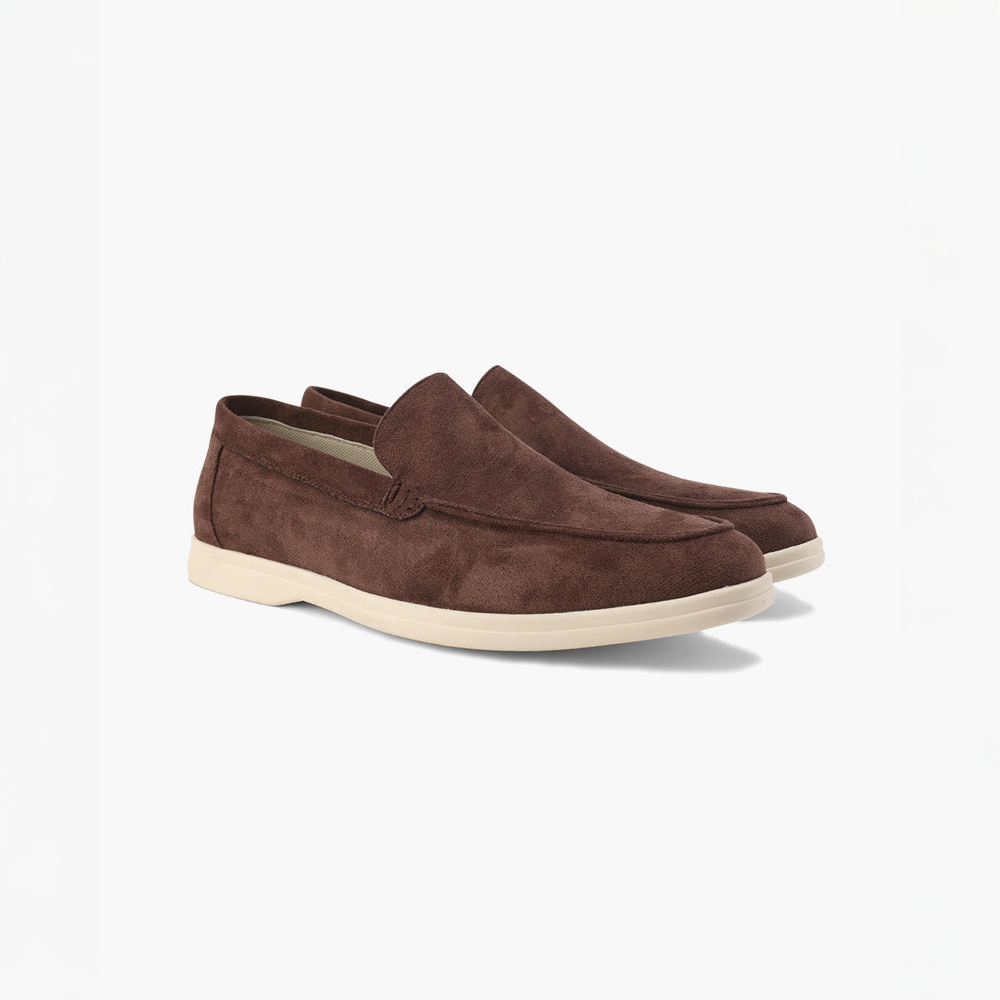 Mocassini in suede