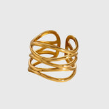 Catalina | Anello in Acciaio Inossidabile Elegante