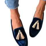 Plus | Mocassini vintage con frange, ispirati a