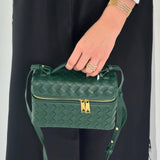 Juliette | Borsa Woven Strutturata Lucida