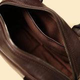 Eliza | Borsa Quadrata con Zip Lucida