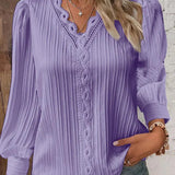 Alison – Maglione a Righe con Collo