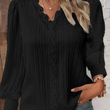 Alison – Maglione a Righe con Collo