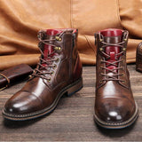 Atlas™ | Stivali Oxford in Pelle Premium