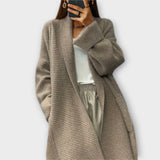 Euphemia - Cardigan Lungo in Maglia