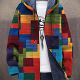 Vaylen™ | Felpa con cappuccio in retro-patchwork