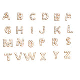 Mikhaela | Orecchini Lettera in Oro 18k