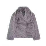 FIORA - Giacca Puffer Effetto Pelliccia