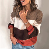 Erika - Maglione a Righe Confortevole