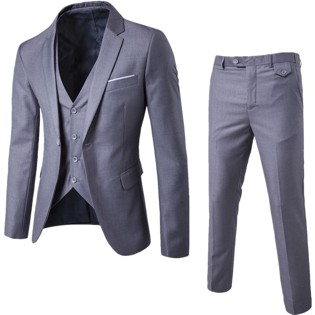 Set formale a 3 pezzi per uomo