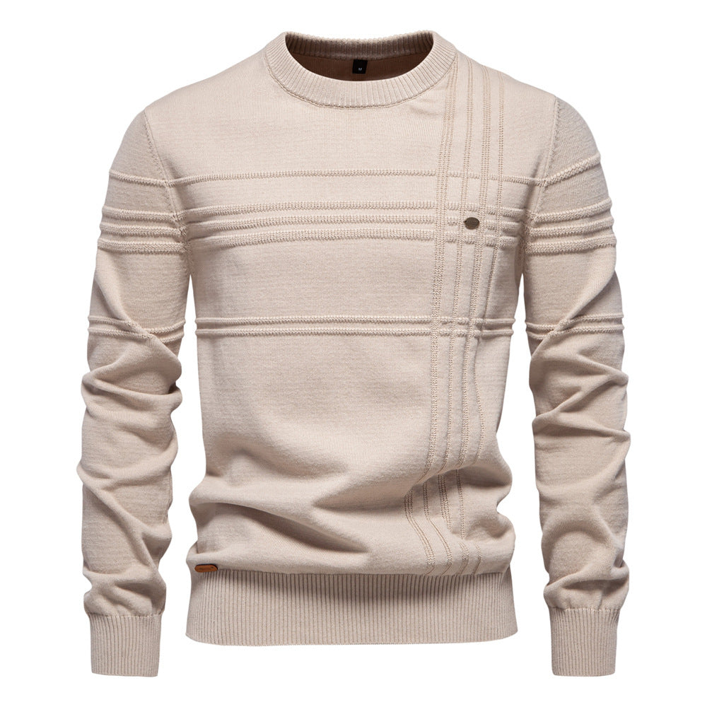 Henry - Maglione classico in maglia per uomo