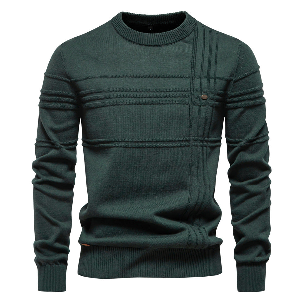 Henry - Maglione classico in maglia per uomo