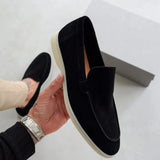 Mocassini in suede