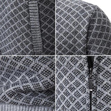 Alaric | Cardigan con zip