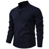 Brompton –  Maglione a Mezzo Zip Raffinato