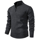 Brompton –  Maglione a Mezzo Zip Raffinato