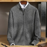 Belmont –  Pullover con zip in merino