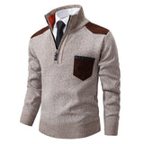 Clinton – Elegante pullover a mezza zip